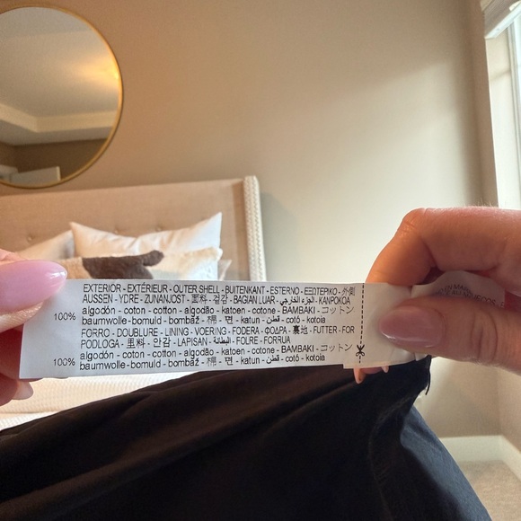 ZARA Black Cotton Maxi Dress | XS | Flowy Empire Waist - Picture 6 of 6